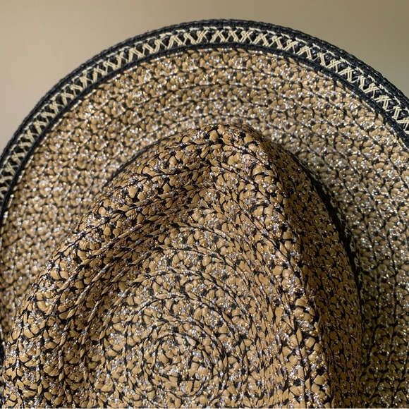 Eric Javits Woven Fedora Hat Beige UPF 50+ - Picture 8 of 11